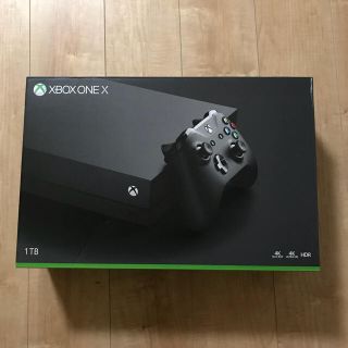 エックスボックス(Xbox)のxbox one x(家庭用ゲーム機本体)