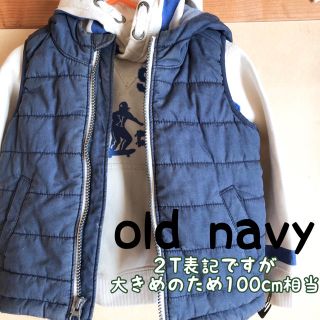 オールドネイビー(Old Navy)のold navy ダウン 2T～3T(ジャケット/上着)