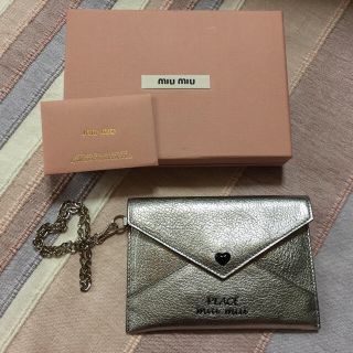 ミュウミュウ(miumiu)のくま様専用☆(財布)