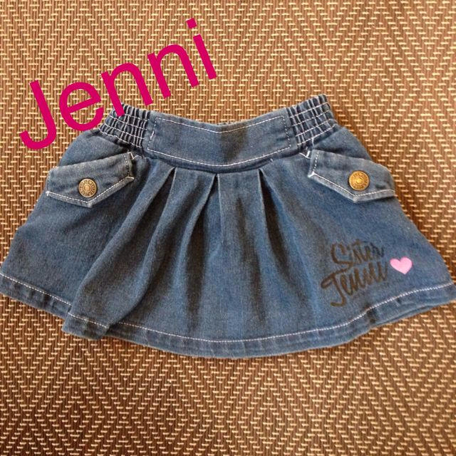 JENNI(ジェニィ)のJenni☻デニムスカート100 キッズ/ベビー/マタニティのキッズ服女の子用(90cm~)(その他)の商品写真