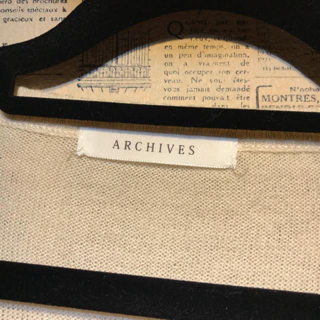 archives(アルシーヴ)のARCHIVES アルシーヴ ニット サイズM レディースのトップス(ニット/セーター)の商品写真