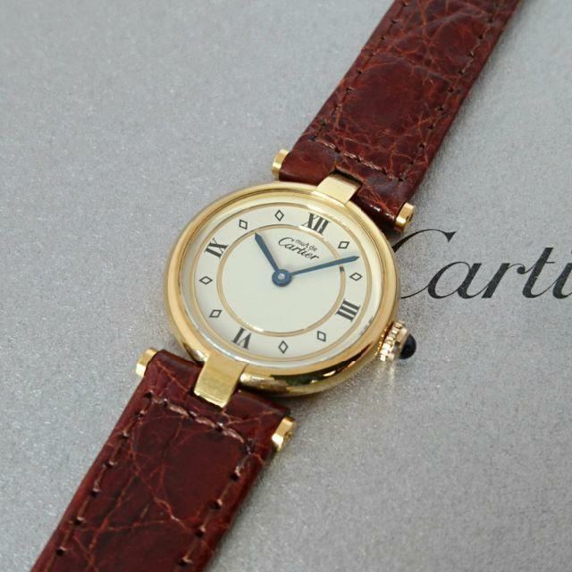 Cartier - カルティエ☆マストヴァンドーム ヴェルメイユ クォーツ 中古品☆美品の通販 by FIKA Antiques｜カルティエならラクマ