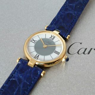 カルティエ(Cartier)のカルティエ☆マストヴァンドーム　ヴェルメイユ　クォーツ　中古品☆美品(腕時計)