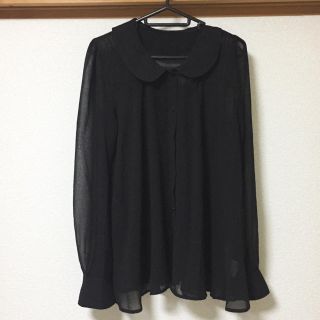 ムルーア(MURUA)のMURUA シフォン シャツ(シャツ/ブラウス(長袖/七分))