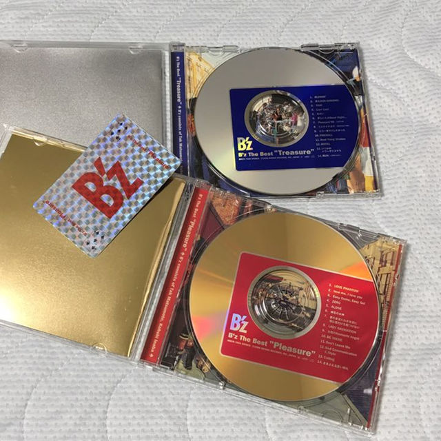 ★あす様専用★B'z ベストアルバム 2枚セット ★あす様専用★B'z ベストアルバム 2枚セット