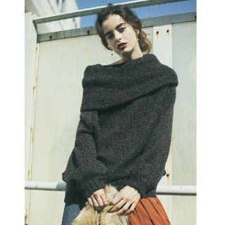 アメリヴィンテージ(Ameri VINTAGE)の【AMERI】2way LOOSE OFF SHOULDER KNIT(ニット/セーター)