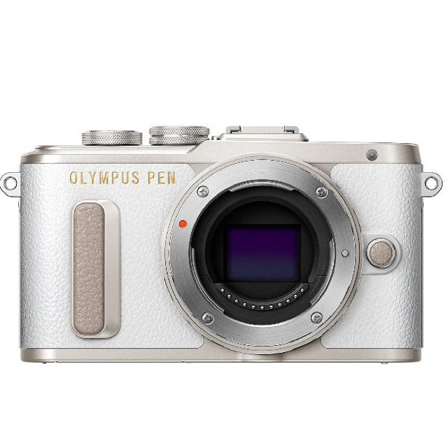 自撮り&Wifi✨新品✨OLYMPUS PEN E-PL8♡ホワイトボディ♫