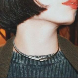 マザー(mother)のVINTAGE KNOT CHOKER(ネックレス)