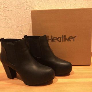 ヘザー(heather)のヘザー  サイドゴアブーツ(ブーツ)