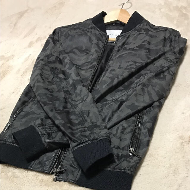 Zara Zara Man Ma 1 迷彩 カモフラ柄 送料込みの通販 By 断捨離shop ザラならラクマ