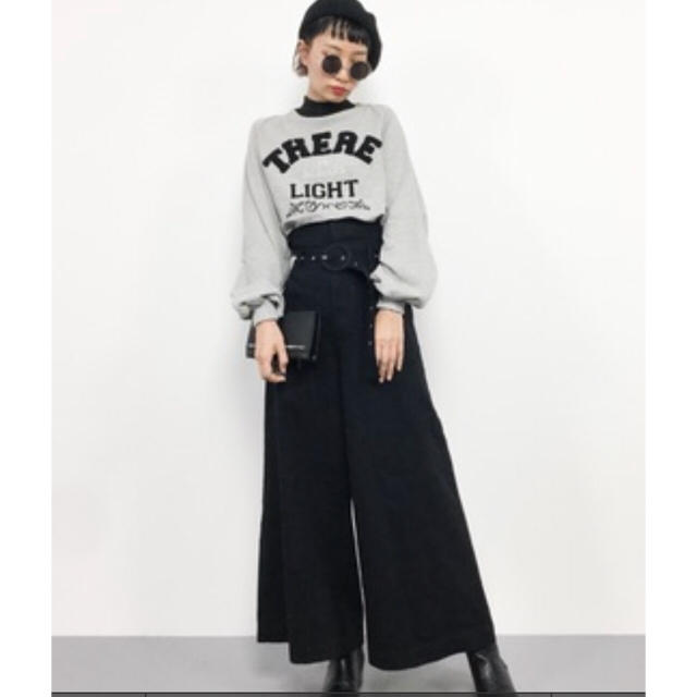 MURUA(ムルーア)の【新品】MURUAステッチロングベルトパンツ レディースのパンツ(バギーパンツ)の商品写真