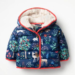 ボーデン(Boden)のmini boden フローラルコート(ジャケット/上着)