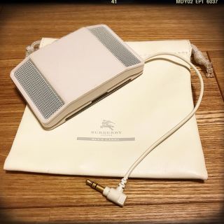 バーバリーブルーレーベル(BURBERRY BLUE LABEL)のBURBERRY ブルーレーベル コンパクトスピーカー(ノベルティ)(スピーカー)