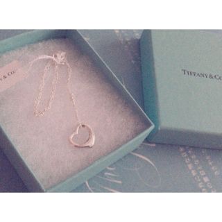 ティファニー(Tiffany & Co.)のオープンハート(ネックレス)