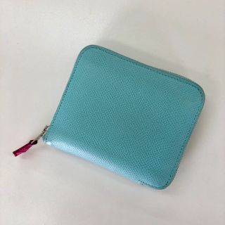 エルメス(Hermes)のエルメス シルクイン コインケース ブルーアトール(コインケース)