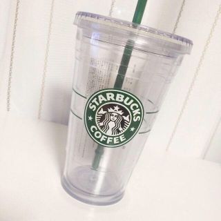 スタバ♡プラスチックカップタンブラー(その他)