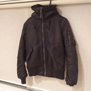 アルファインダストリーズ(ALPHA INDUSTRIES)のALPHA MA-1 ﾌｰﾃﾞｨｰ(ミリタリージャケット)