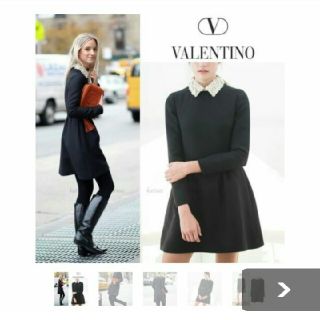 ヴァレンティノ(VALENTINO)の921desu様　未使用品　ヴァレンチノ　ワンピース　シャネル(ひざ丈ワンピース)