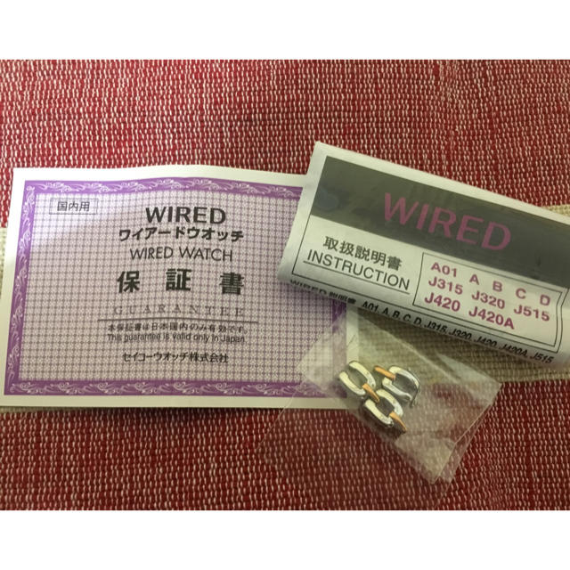 WIRED(ワイアード)のWIRED腕時計 レディースのファッション小物(腕時計)の商品写真