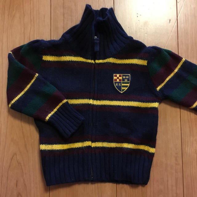 Ralph Lauren(ラルフローレン)の専用！！ラルフローレン コットン アンゴラ セーター サイズ90 キッズ/ベビー/マタニティのキッズ服男の子用(90cm~)(ニット)の商品写真