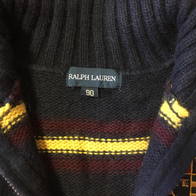 Ralph Lauren(ラルフローレン)の専用！！ラルフローレン コットン アンゴラ セーター サイズ90 キッズ/ベビー/マタニティのキッズ服男の子用(90cm~)(ニット)の商品写真