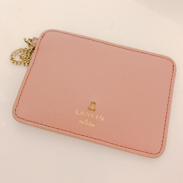 LANVIN en Bleu(ランバンオンブルー)のLANVIN  定期入れ レディースのファッション小物(名刺入れ/定期入れ)の商品写真