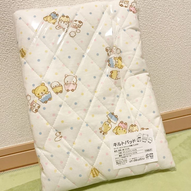 新品未使用！60㎝×90㎝ベビー敷布団カバー キッズ/ベビー/マタニティの寝具/家具(その他)の商品写真