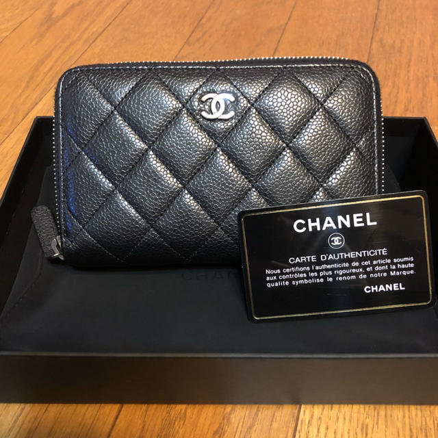 CHANEL(シャネル)のシャネル ダブルジップ 中財布 レディースのファッション小物(財布)の商品写真