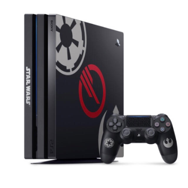 PlayStation4(プレイステーション4)のPS4 Pro Star Wars Battlefront II Limited エンタメ/ホビーのゲームソフト/ゲーム機本体(家庭用ゲーム機本体)の商品写真