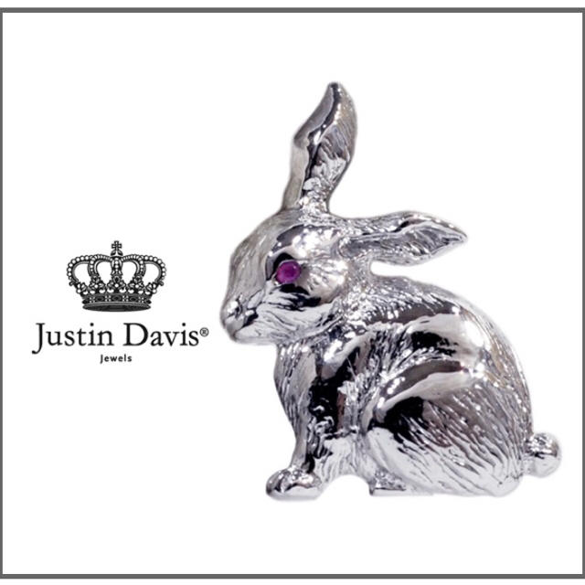 Justin Davis - ジャスティン デイビス Justin Davis ウサギ ペンダント トップの通販 by shop｜ジャスティン