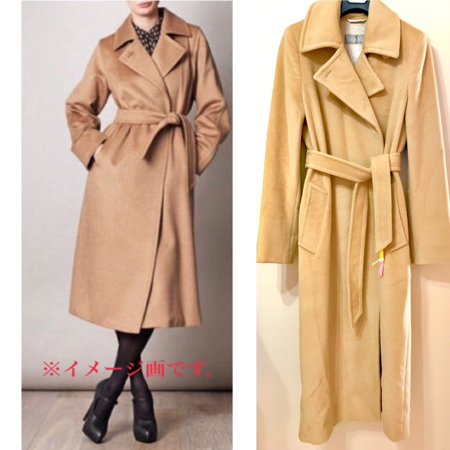 価格は安く キャメル Mara お値下げ!Max - Mara Max コート 新品同様