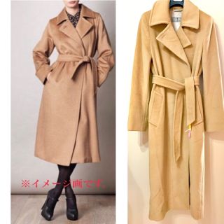 マックスマーラ(Max Mara)のお値下げ！Max Mara キャメル コート 36 新品同様！(ロングコート)