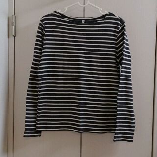 ムジルシリョウヒン(MUJI (無印良品))のボーダー(Tシャツ(長袖/七分))