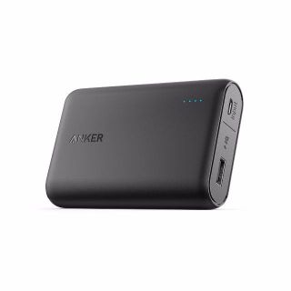 Anker PowerCore 10000最小最軽量 大容量 モバイルバッテリー(バッテリー/充電器)