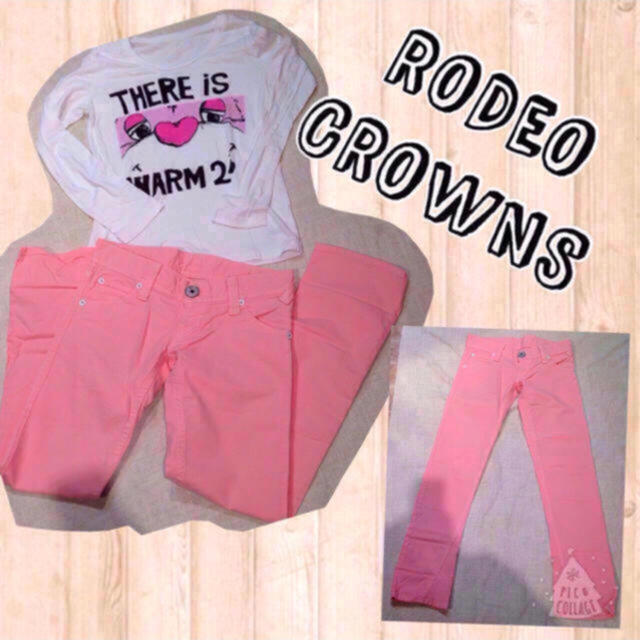 RODEO CROWNS(ロデオクラウンズ)のロデオクラウンズ☆カラーパンツ☆ストレッチあり レディースのパンツ(デニム/ジーンズ)の商品写真