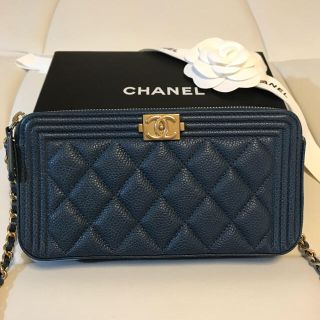 シャネル(CHANEL)の郎1989様 専用 ♡ CHANEL ボーイシャネル チェーンウォレット(ウォレットチェーン)