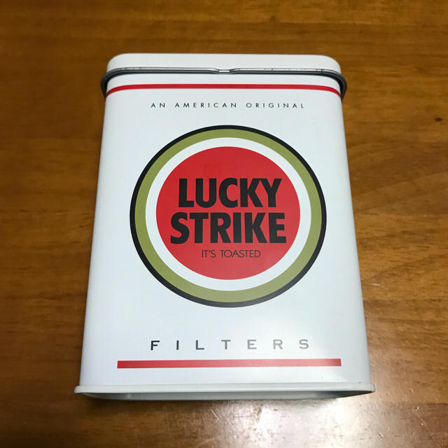 Lucky Strike ラッキーストライク スチール缶 灰皿の通販 By Muu S Shop ラクマ