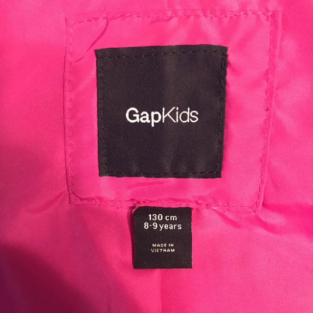 GAP Kids(ギャップキッズ)の＊美品＊  Gap kids 130cm ダウン キッズ/ベビー/マタニティのキッズ服女の子用(90cm~)(ジャケット/上着)の商品写真