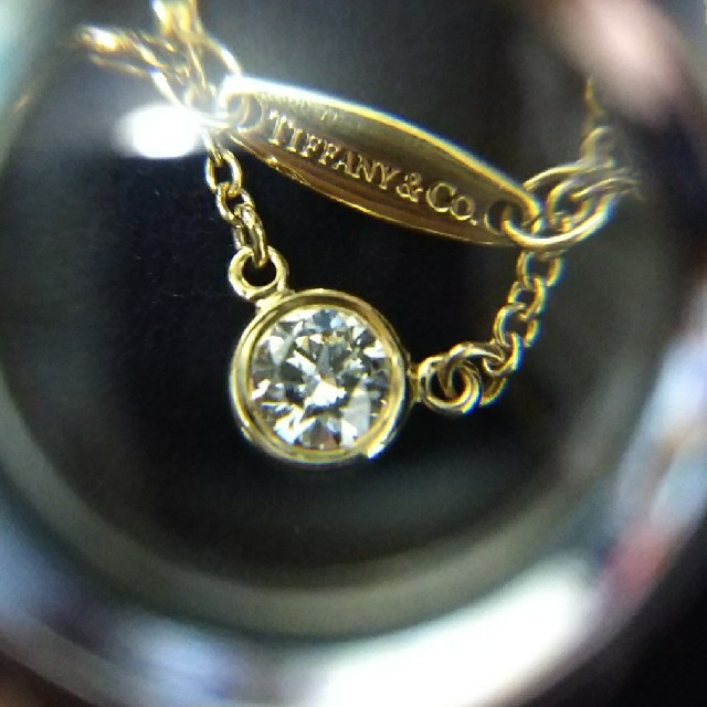 若者の大愛商品 Co. & Tiffany - ダイヤモンドネックレス（agete・カルティエがお好きな方にも バイザヤード ネックレス
