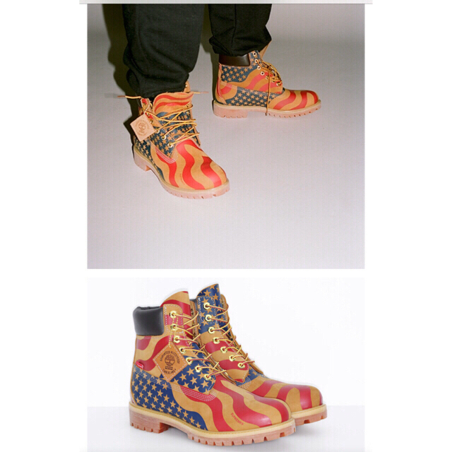 Supreme(シュプリーム)の新品未使用 supreme ®︎/ timberland ®︎ ブーツ US9 メンズの靴/シューズ(ブーツ)の商品写真