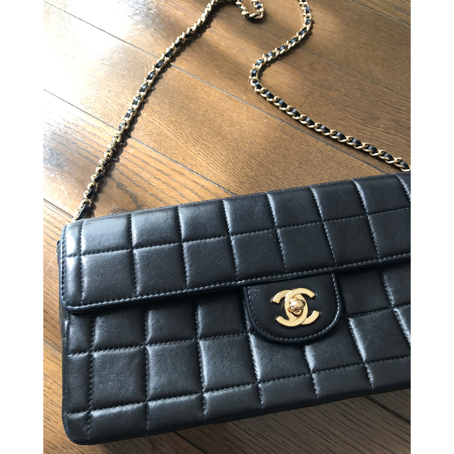 シャネル CHANEL チョコバー チェーン ショルダーバッグ