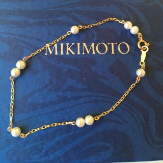 ミキモト(MIKIMOTO)の美品 ミキモト  パールブレスレット(ブレスレット/バングル)