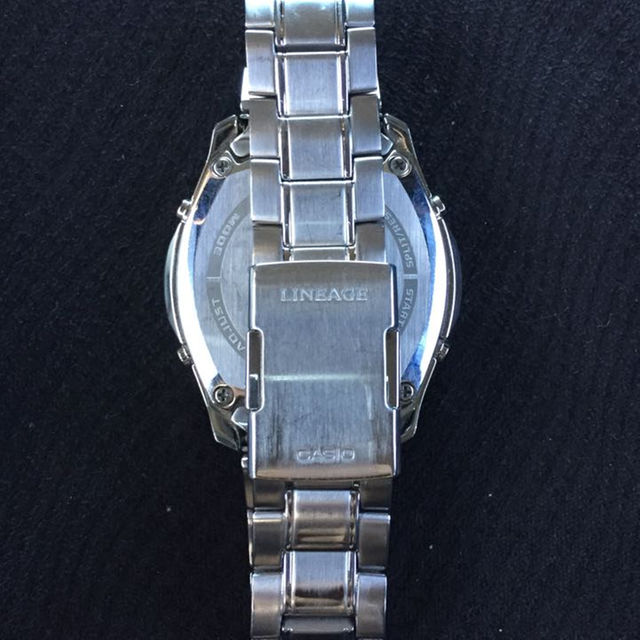 売り切れました。値下歓迎 CASIO LINEAGE 腕時計 ソーラー