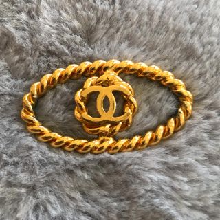 シャネル(CHANEL)の希少 正規品★CHANEL★ヴィンテージチェーンベルトのココマークパーツ(キーホルダー)