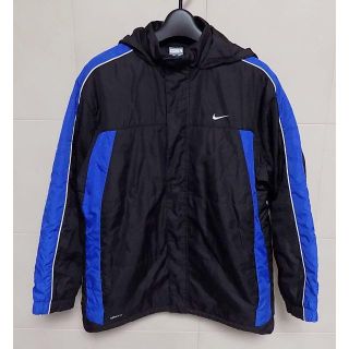 ナイキ(NIKE)のナイキ NIKE FIT　黒＆青　中綿ジャケットL(150-160)(ジャケット/上着)