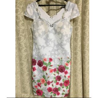 デイジーストア(dazzy store)の花柄ミニドレス(ミニドレス)