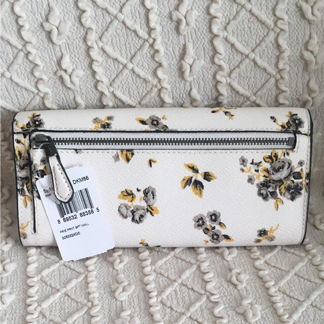 COACH(コーチ)の(正規品)coach ソフト ウォレット プレーリー プリント 長財布 花柄 レディースのファッション小物(財布)の商品写真