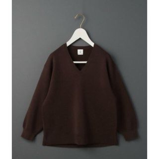 ビューティアンドユースユナイテッドアローズ(BEAUTY&YOUTH UNITED ARROWS)の【あやな様専用】6（ROKU） ロク ミラノリブＶネックニット(ニット/セーター)