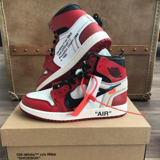 ナイキ(NIKE)の【24cm】NIKE off-white★ AIR JORDAN 1 希少サイズ(スニーカー)