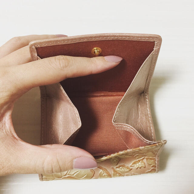 極小財布 三つ折りコンパクトミニ財布 レディースのファッション小物(財布)の商品写真